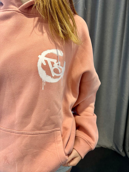 Oversized fleece hoodie