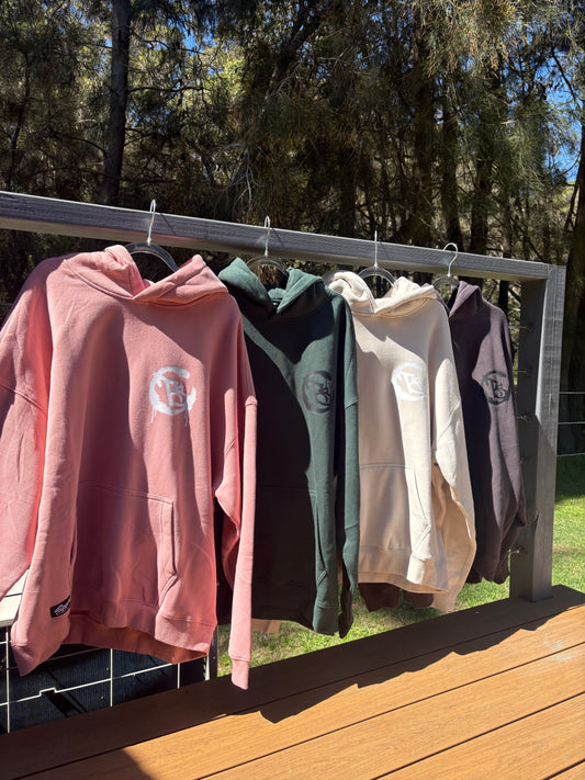 Oversized fleece hoodie