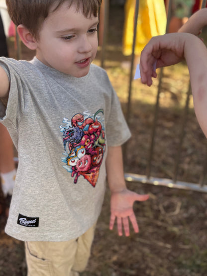 Kids Monster ice-cream Graphic Tee