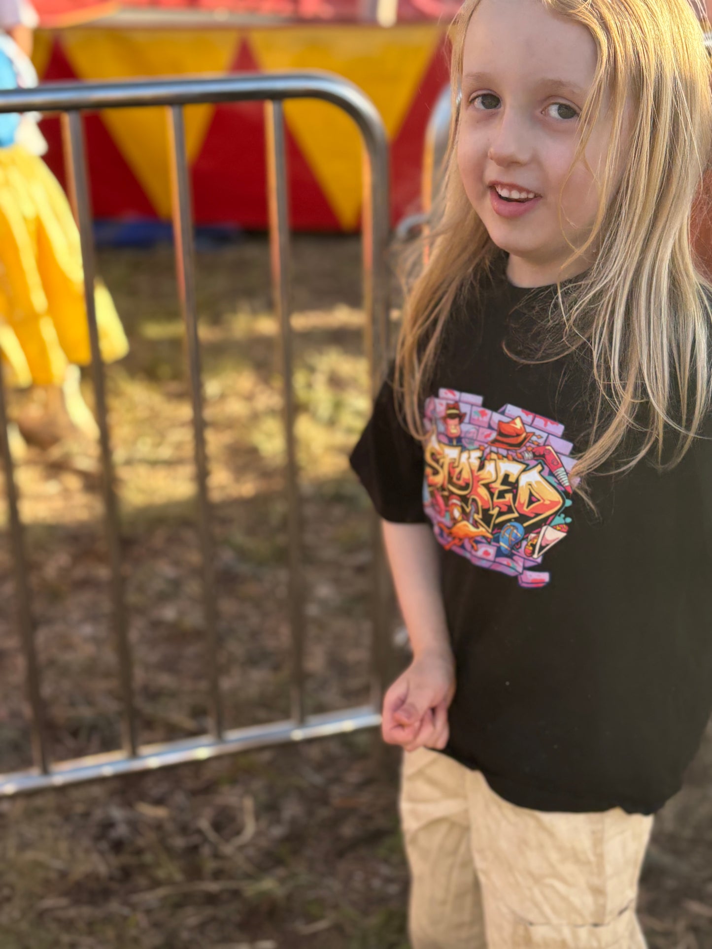 Kids Stoked Aussie Graphic Tee