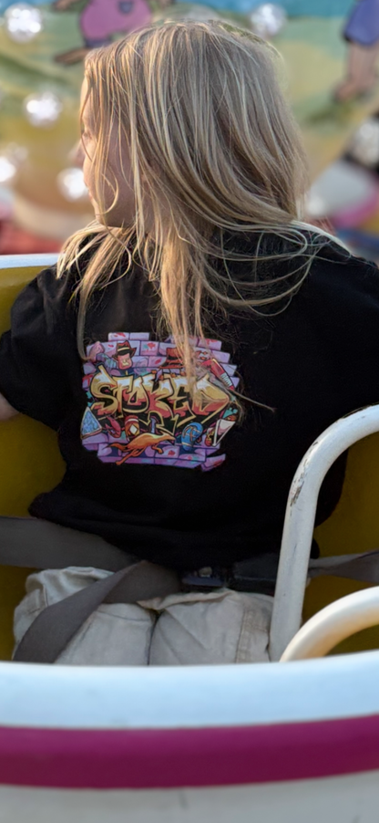 Kids Stoked Aussie Graphic Tee